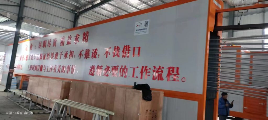 江苏铝材喷涂设备安装调试进行时，精准工艺打造行业标杆品质！
